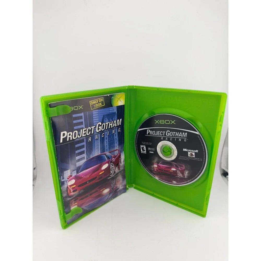 Project Gotham‎ Racing Microsoft Xbox 2001 Original OG Xbox CIB Manual Included